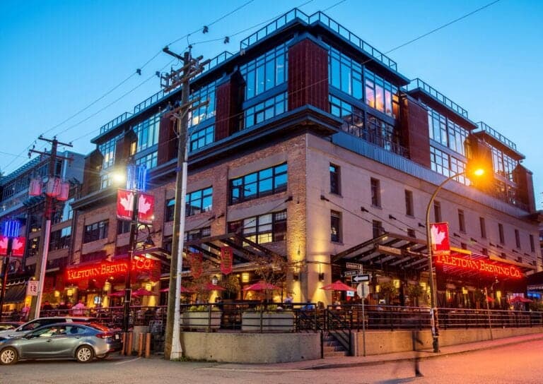 Yaletown Brewing Company in Vancouver