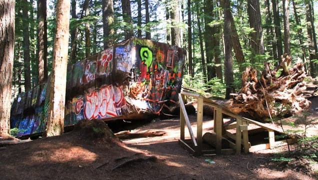 Train Wreck in Whistler